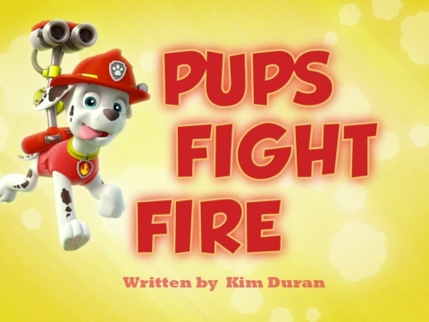 توله‌ها با آتش مبارزه می‌کنن.